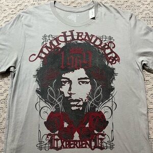 🎸 '09 Jimi Hendrix Experiance Band Deadstock Rare New With Tag 1969 Soft Tee